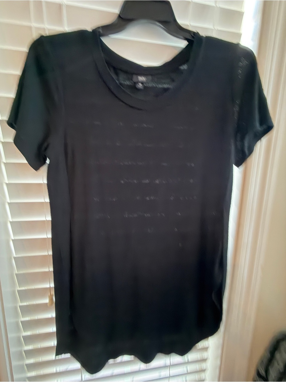 Mossimo Women's Short Sleeve Crewneck tunic length Top